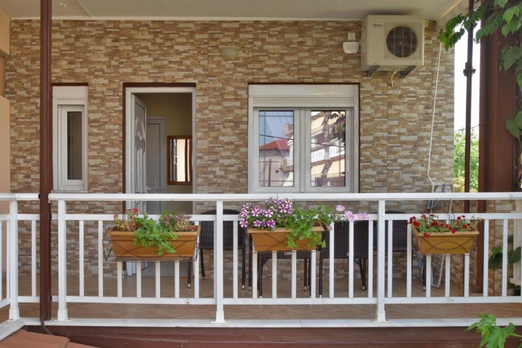 Ferienwohnung Garbis Leptokaryá Exterior foto