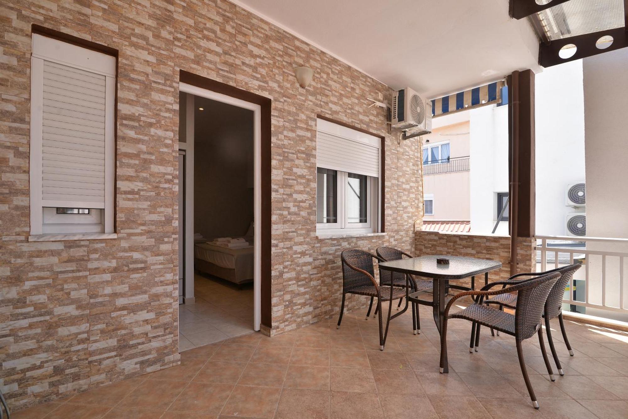 Ferienwohnung Garbis Leptokaryá Exterior foto